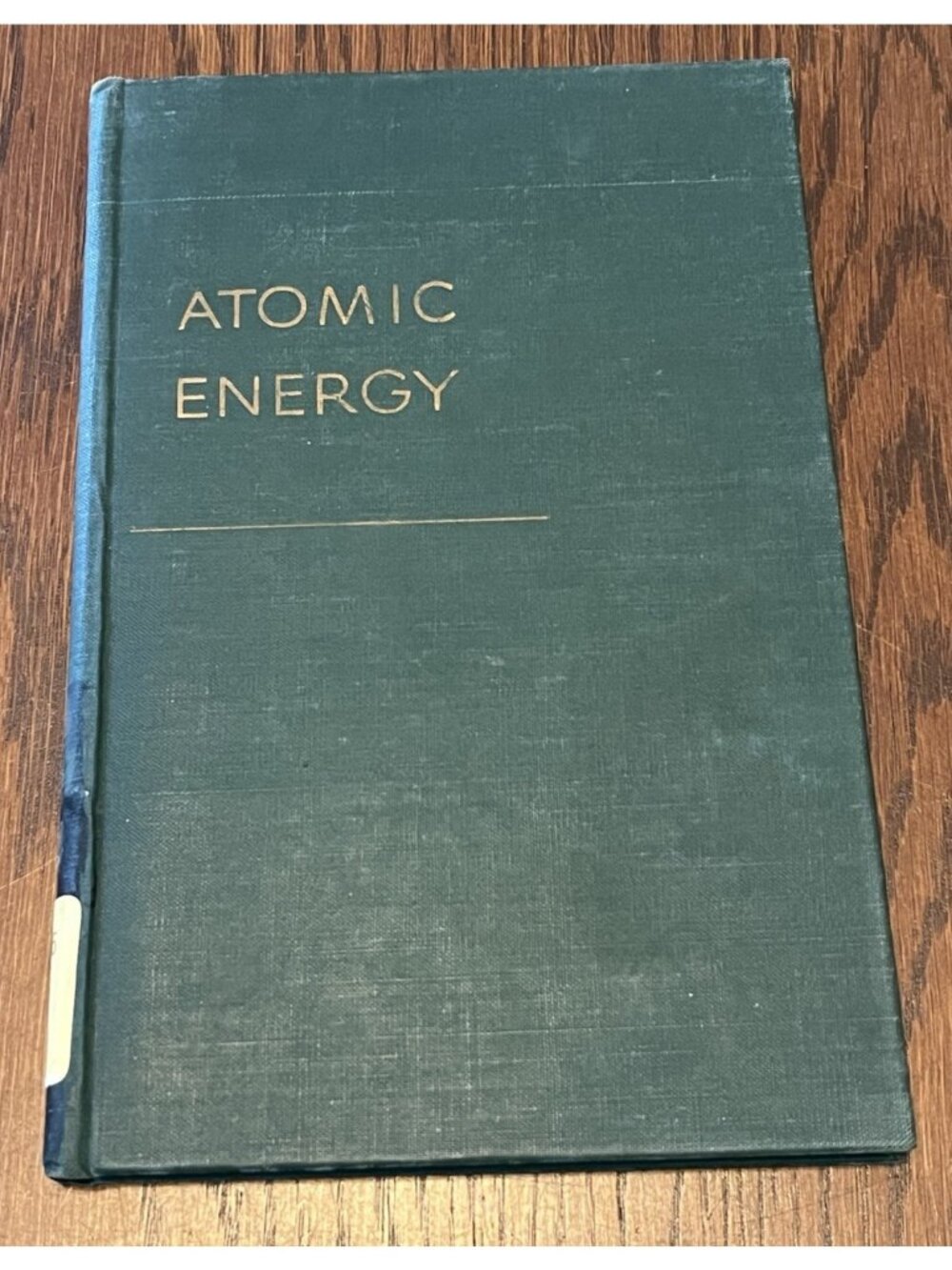 Atomic Energy Lecture by Norman Wait Harris Northwestern University Lecture HC
